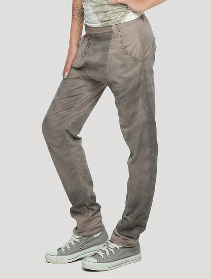 JIVA UNISEX Pants In Steel
