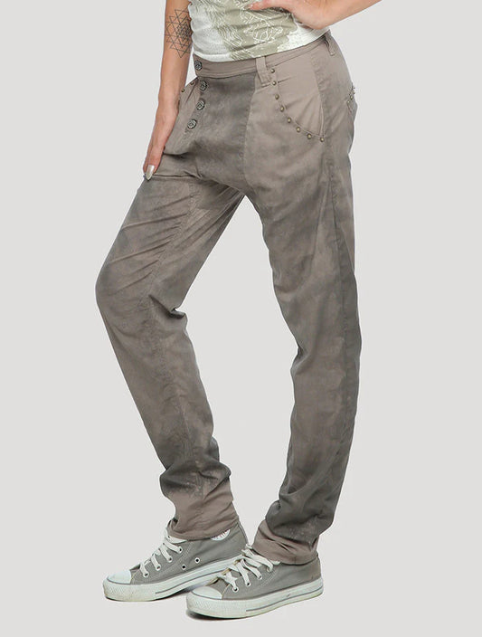 JIVA UNISEX Pants In Steel