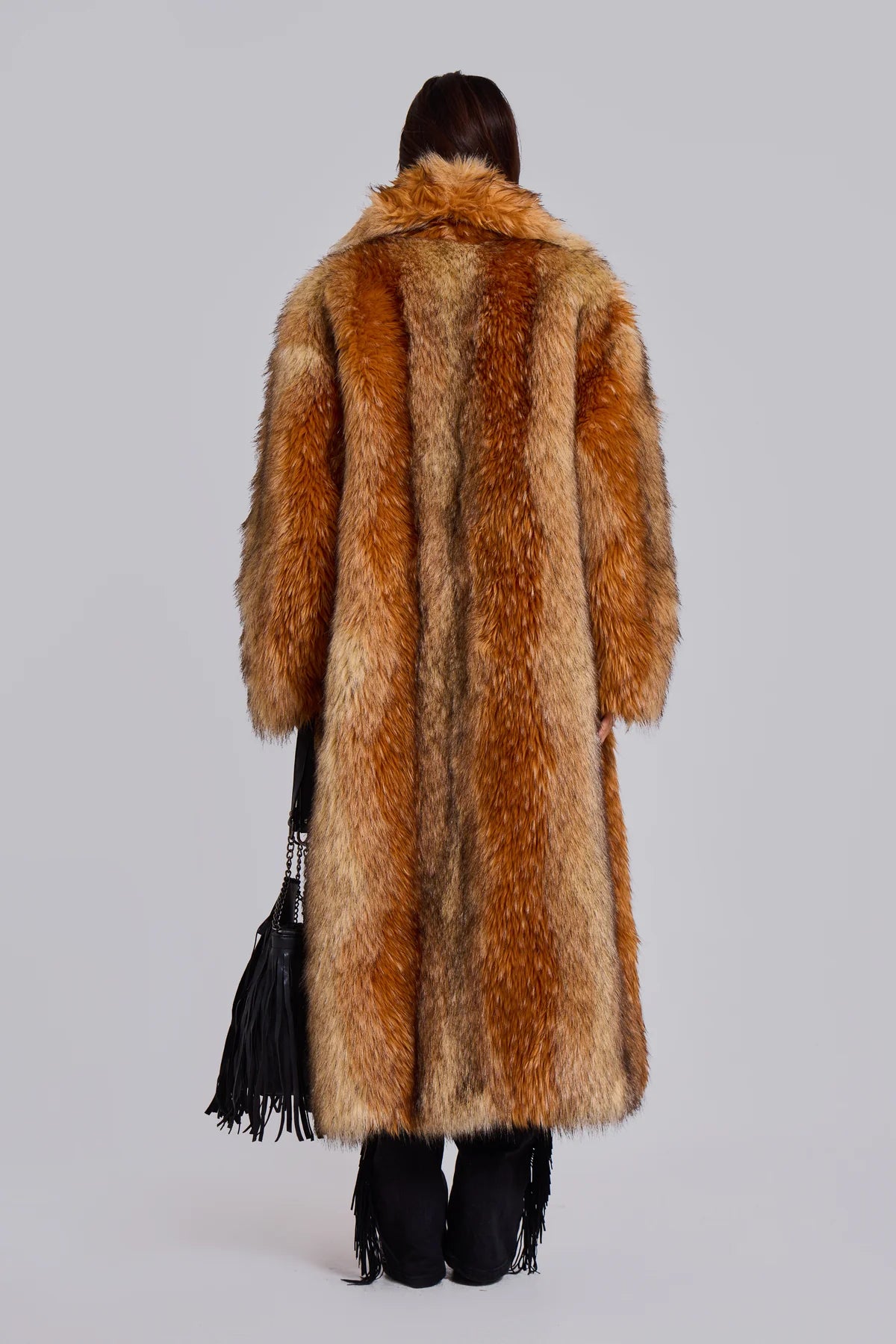 EMBER Faux Fur Maxi Coat