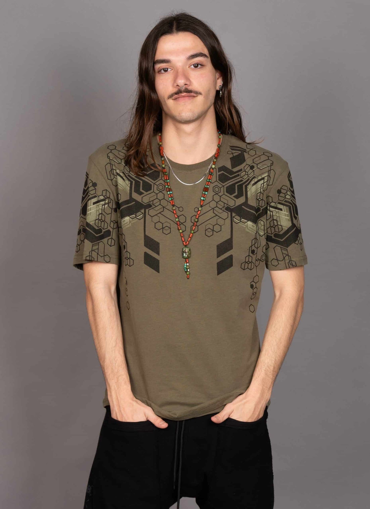 KAITAN T-Shirt In Olive