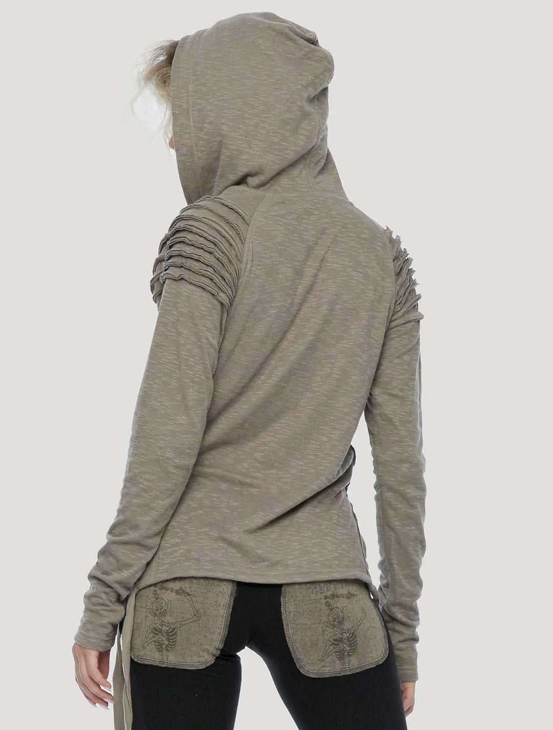 KUBA Hood Sweater In Cement
