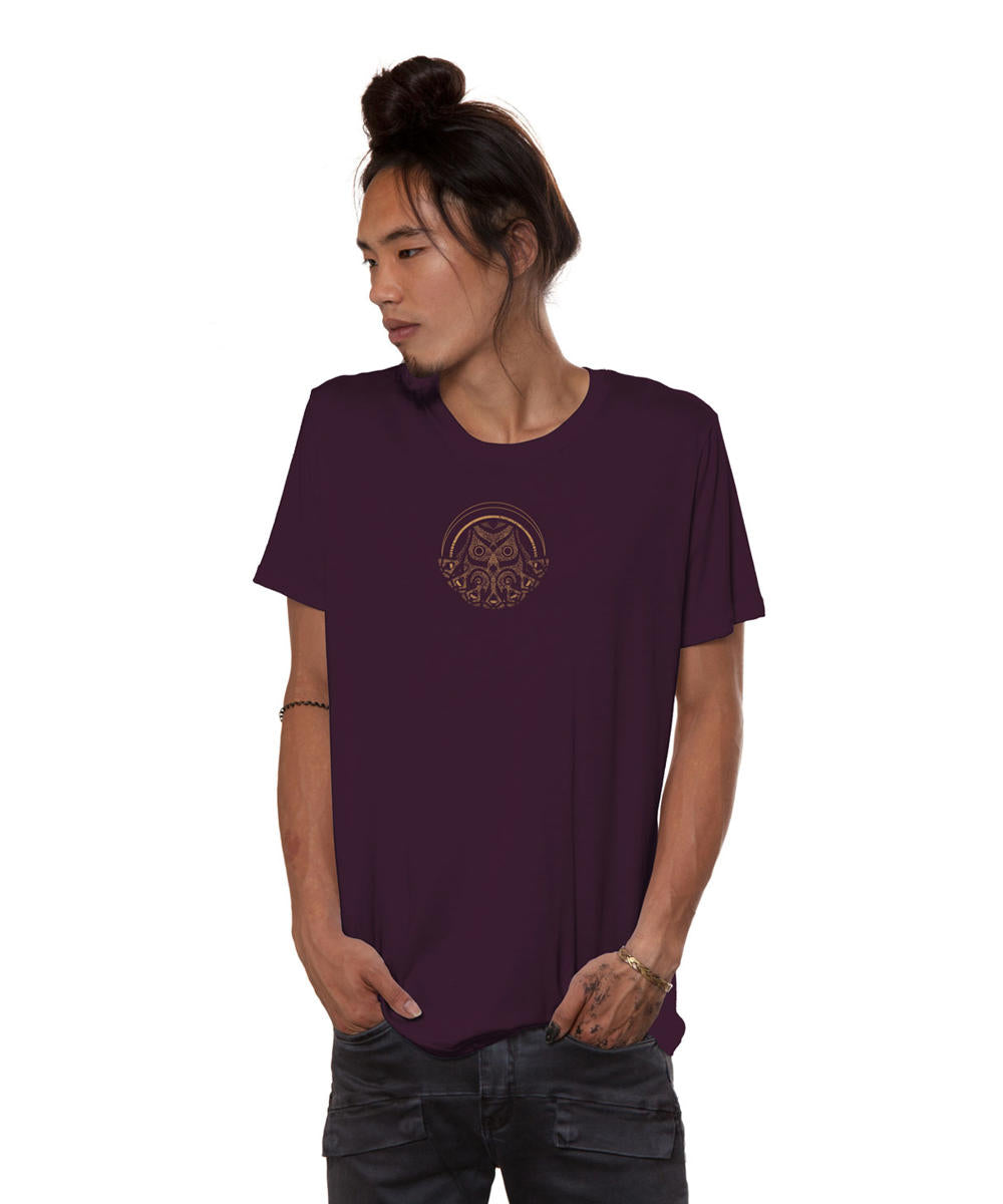 LUMINO T-Shirt In Burgandy
