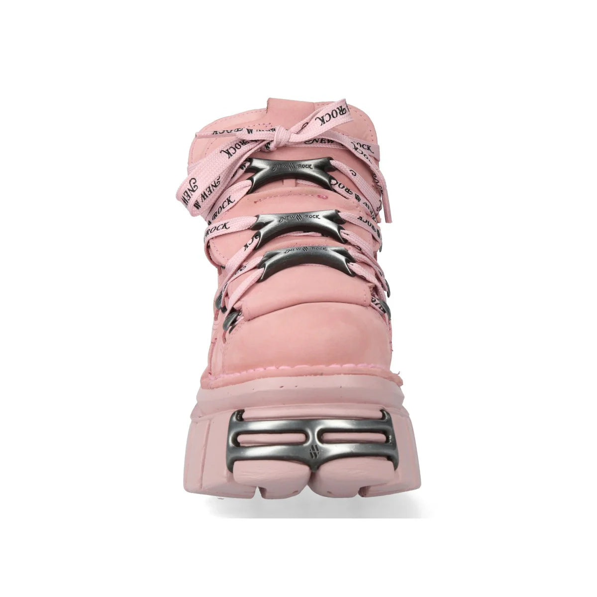 PINK BUTIN LEATHER SNEAKERS