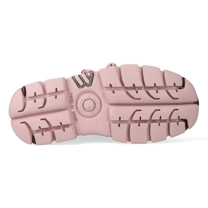 PINK BUTIN LEATHER SNEAKERS