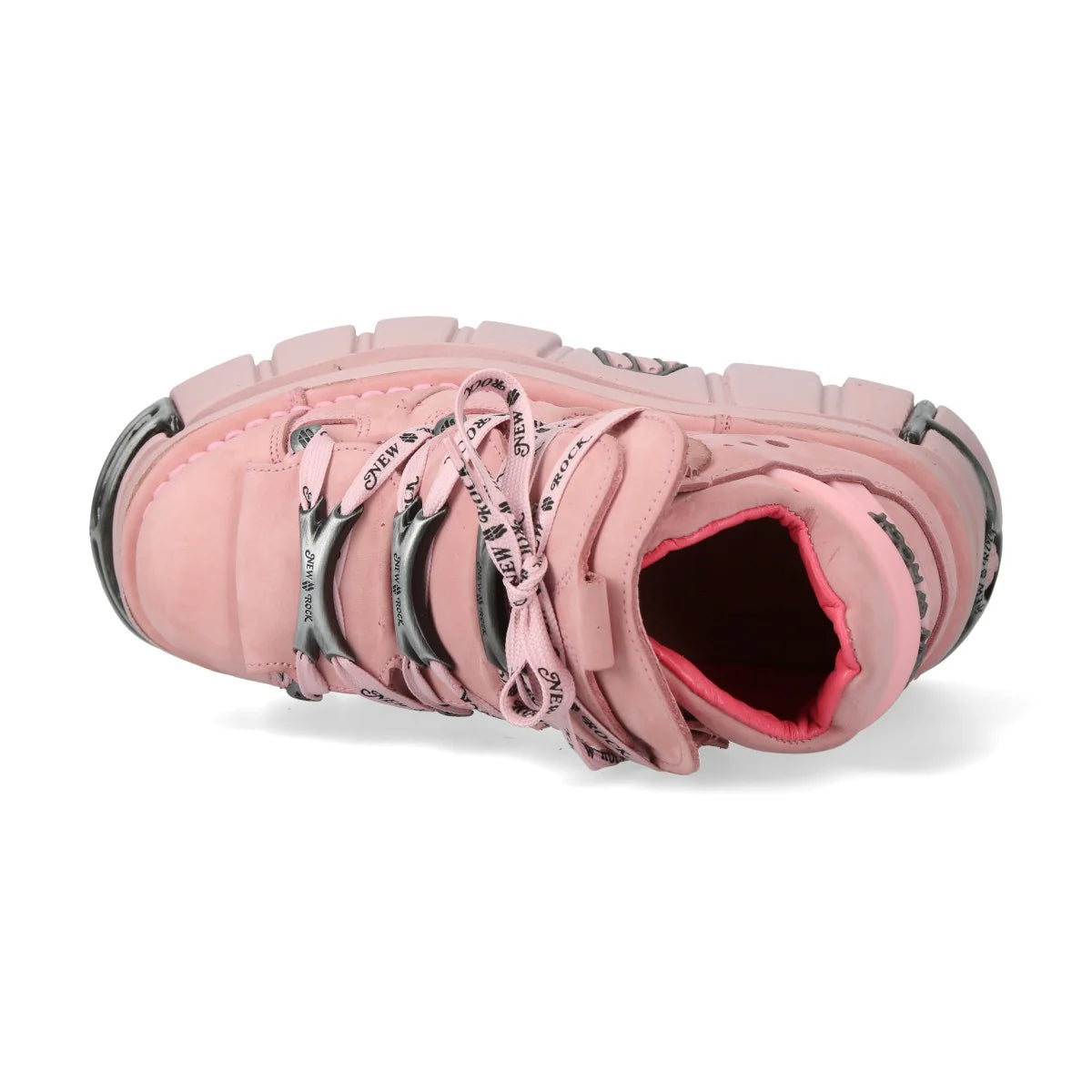 PINK BUTIN LEATHER SNEAKERS