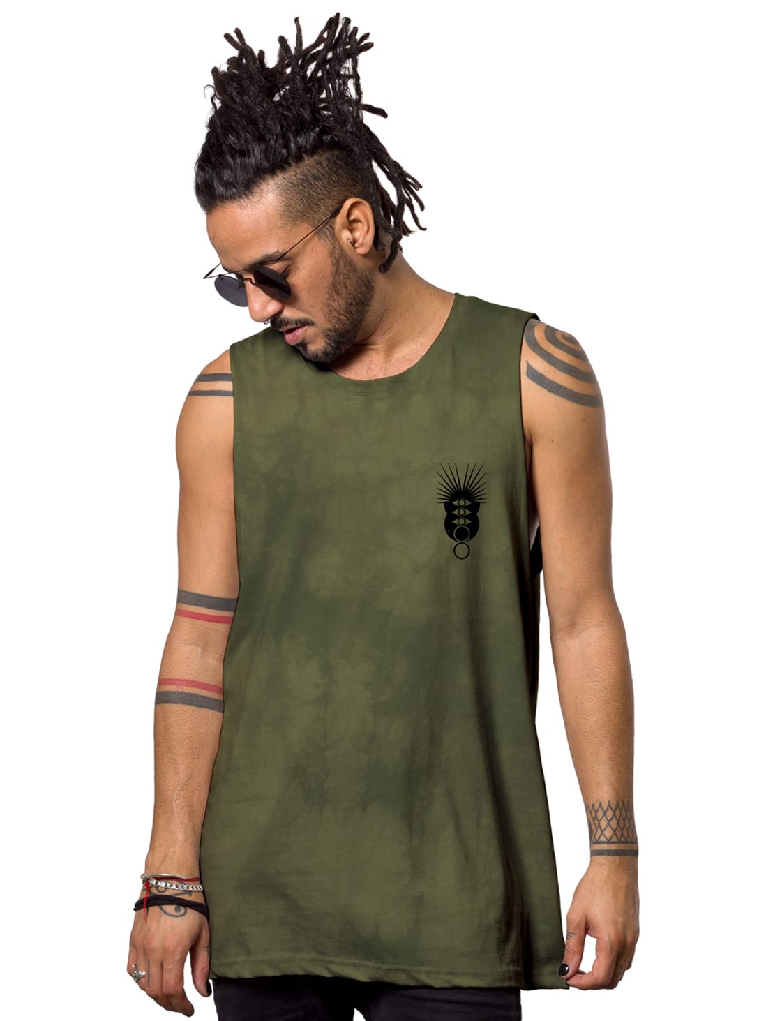 MIKO TIE DIY Tank - Olive