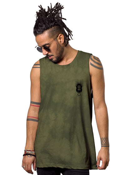 MIKO TIE DIY Tank - Olive