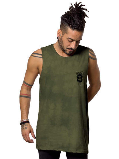 MIKO TIE DIY Tank - Olive