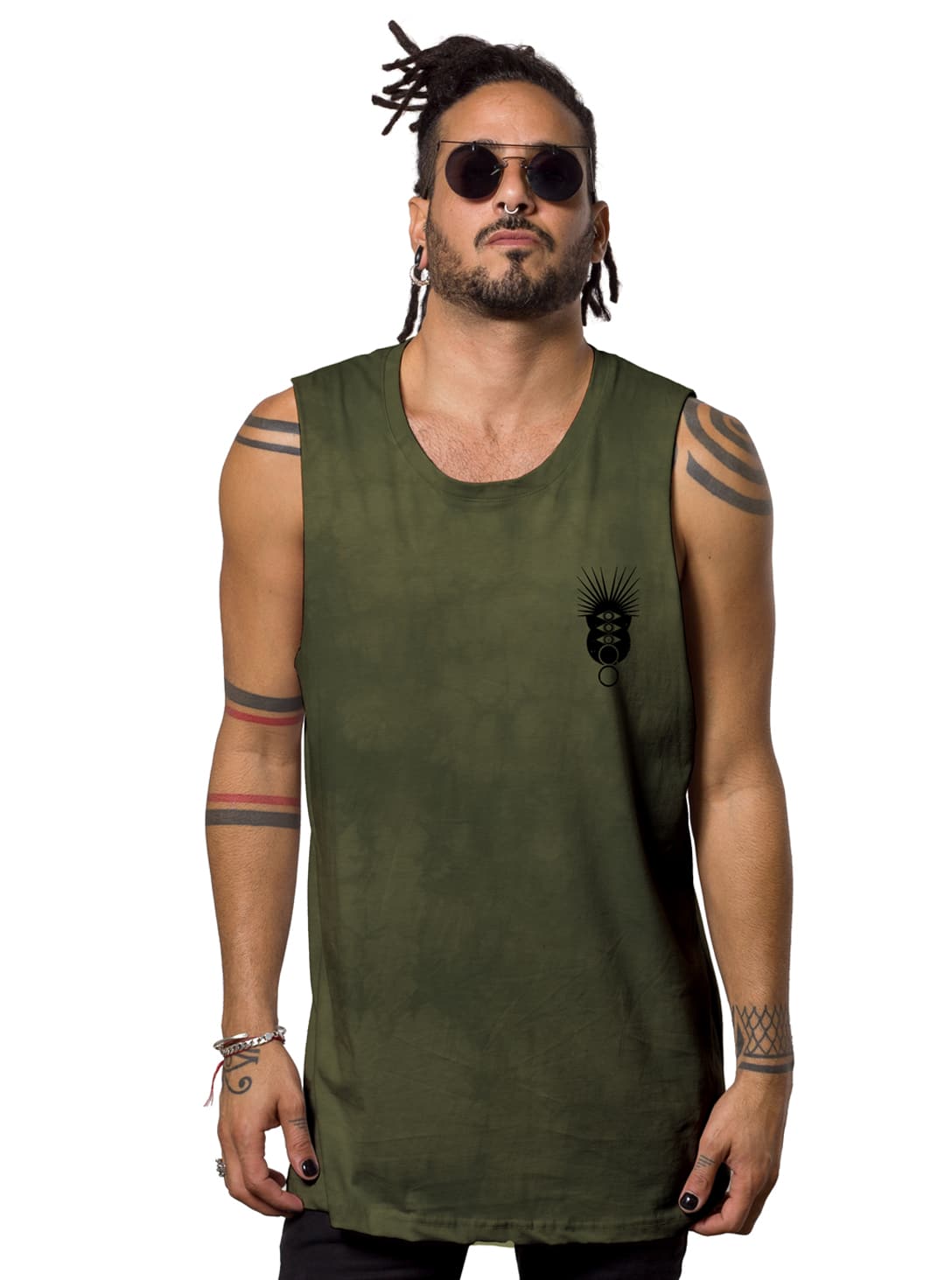 MIKO TIE DIY Tank - Olive