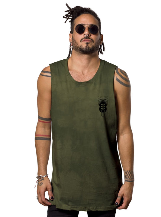 MIKO TIE DIY Tank - Olive
