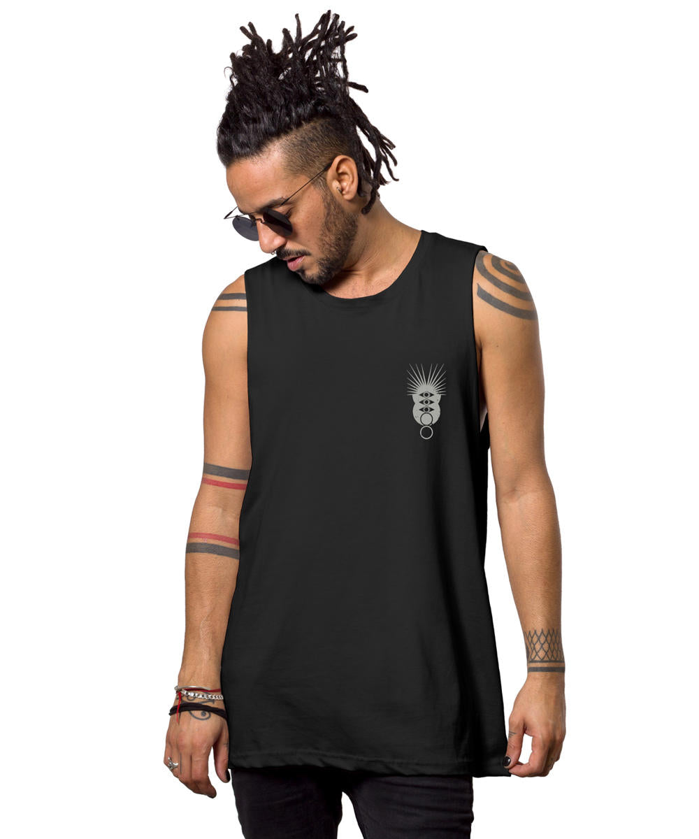 MIKO TIE DY Tank - Black