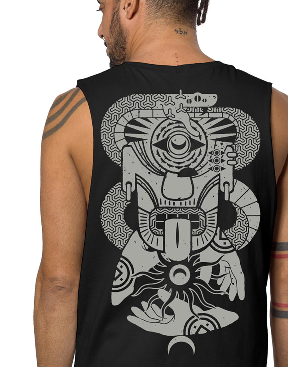 MIKO TIE DY Tank - Black