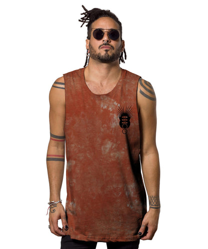 MIKO TIE DY Tank - Orange