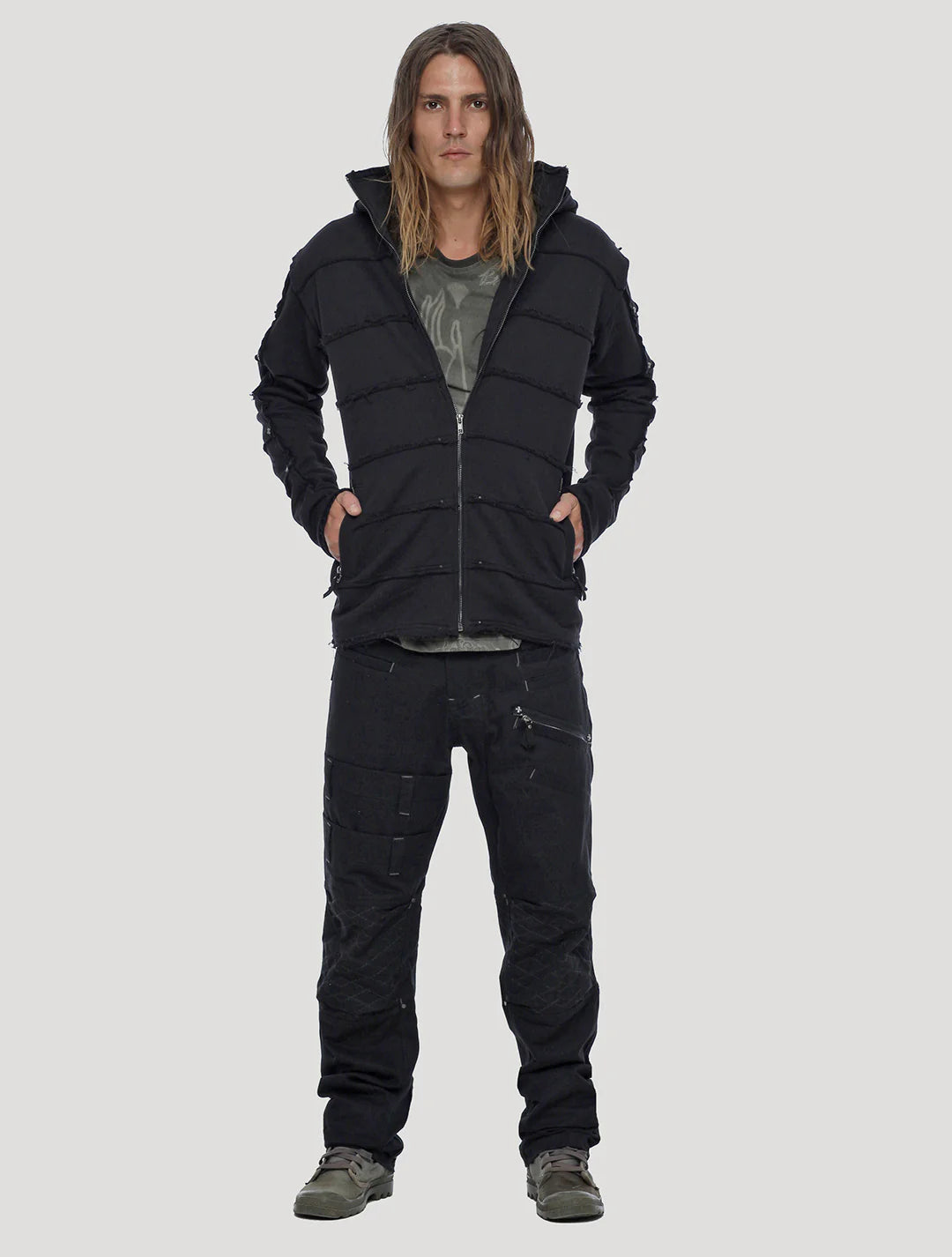 MOLI Hood Jacket In Black