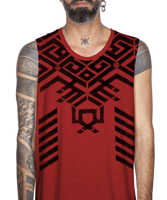 NAMELESS Tank Top In Red