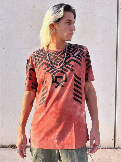NAMELESS T-Shirt In Orange TD