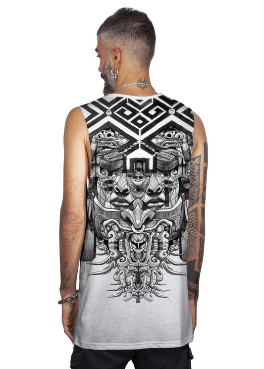 NAMELESS Tank Top In White