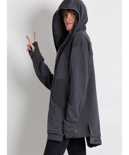 NEPTUNE UNISEX Hood Jacket In Grey