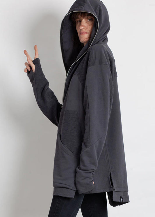 NEPTUNE WO Hood Jacket In Grey