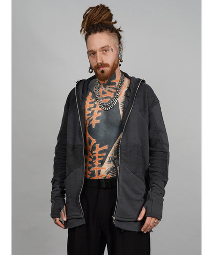 NEPTUNE UNISEX Hood Jacket In Grey