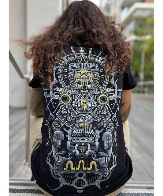 OLD GOLD T-Shirt In Black & Gold