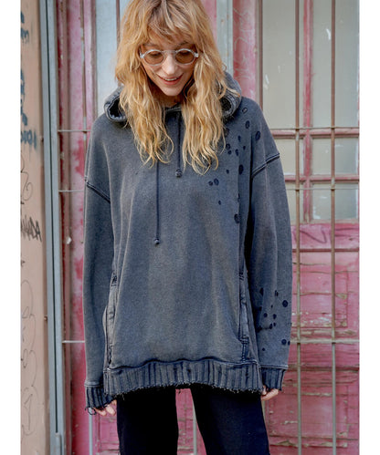 PAX UNISEX Hood In Wash Black