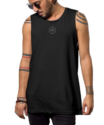 Pirate Mr.Rodger Tank Top In Black