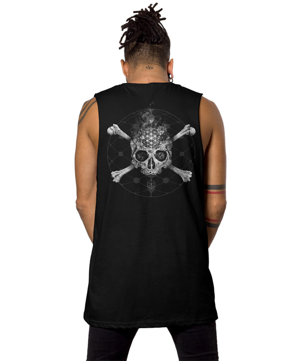 Pirate Mr.Rodger Tank Top In Black