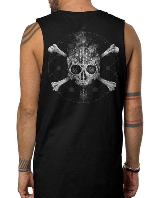 Pirate Mr.Rodger Tank Top In Black