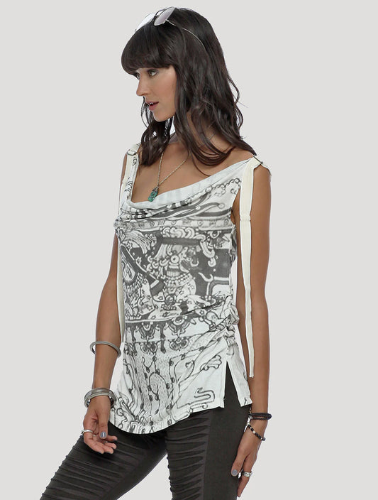 Playa Tank Top In Off-White