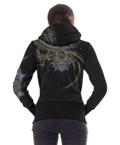PORTAL WOMAN Hood In Black