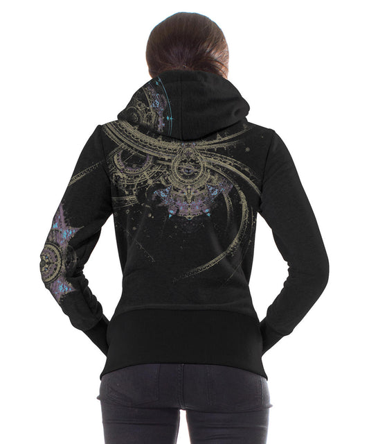 PORTAL WOMAN Hood In Black