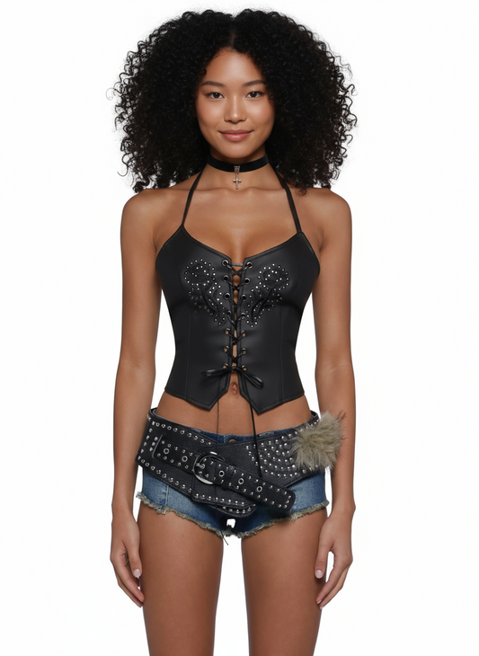 Harness Halter Top