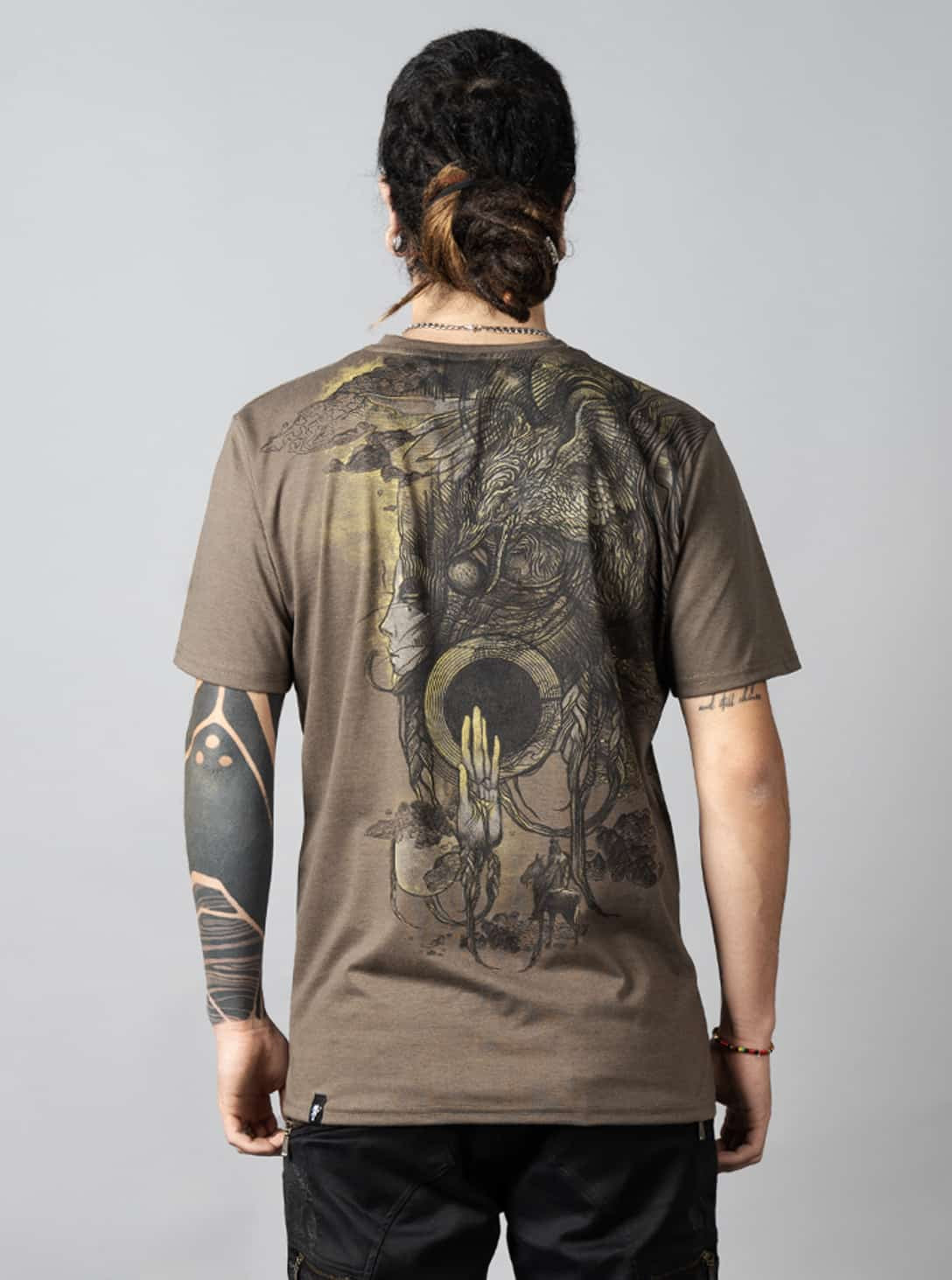 SARMATA V2 T-Shirt In Stone Mel