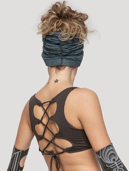 SLUB Unisex Bandana Beanie In Teal