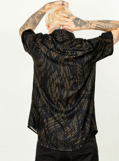 SERPENTINE Short Sleeve Button Shirt