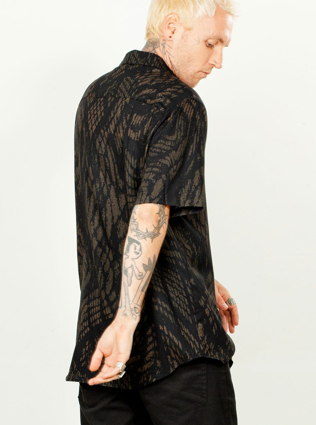 SERPENTINE Short Sleeve Button Shirt
