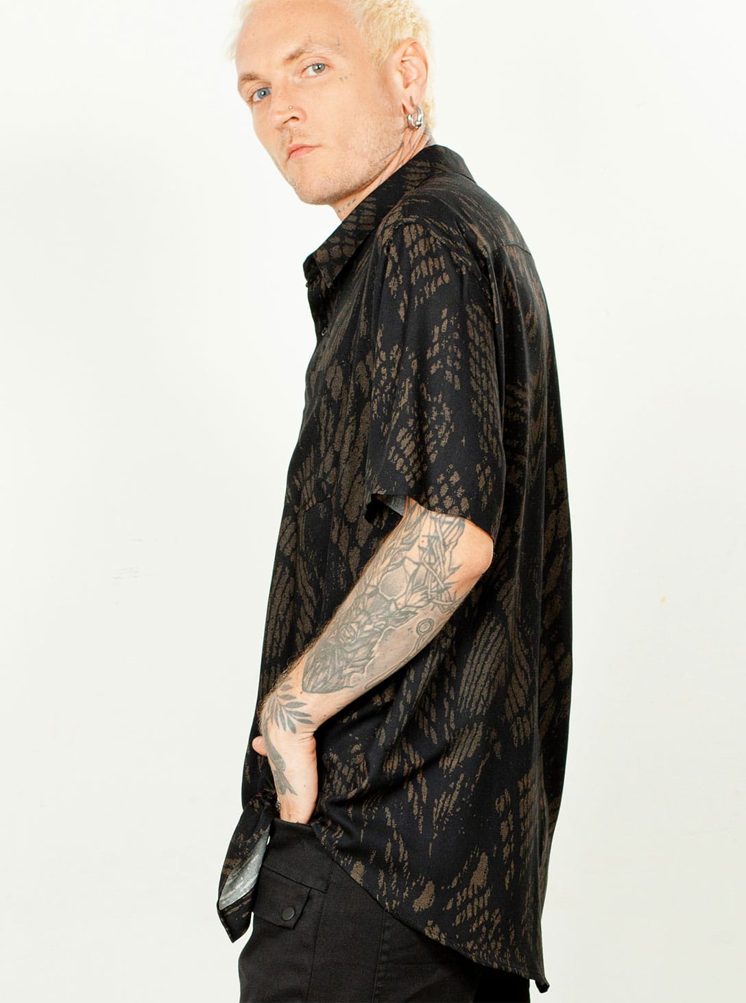 SERPENTINE Short Sleeve Button Shirt