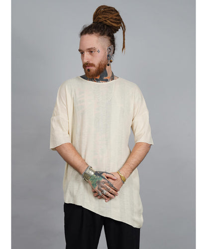 SHAY T-Shirt In Cream
