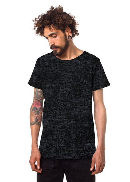 SKRIBEL T-Shirt In Black