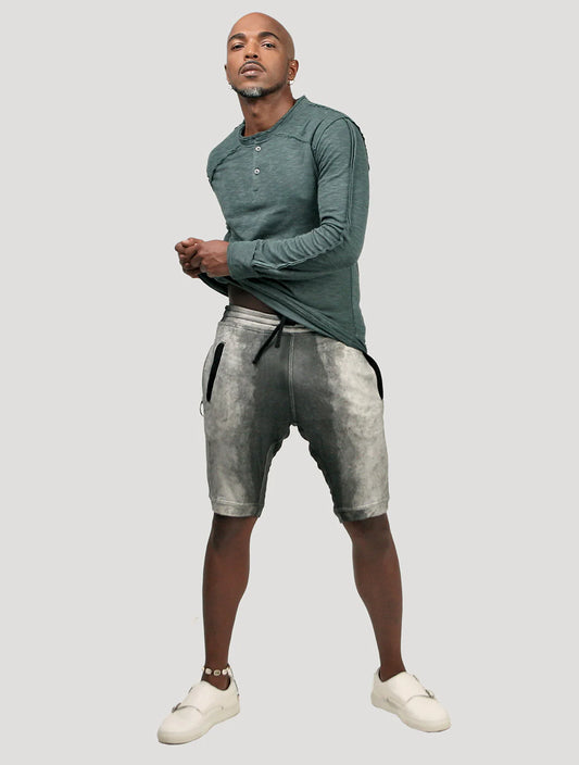 SLUB Jumper Tee In Teal