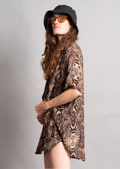 SOLARIS WO Short Sleeve Button Shirt