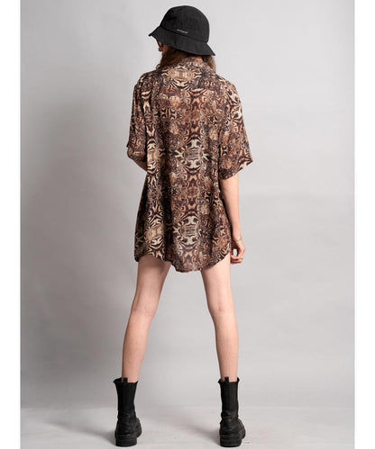 SOLARIS WO Short Sleeve Button Shirt