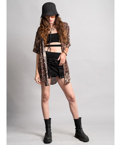 SOLARIS WO Short Sleeve Button Shirt