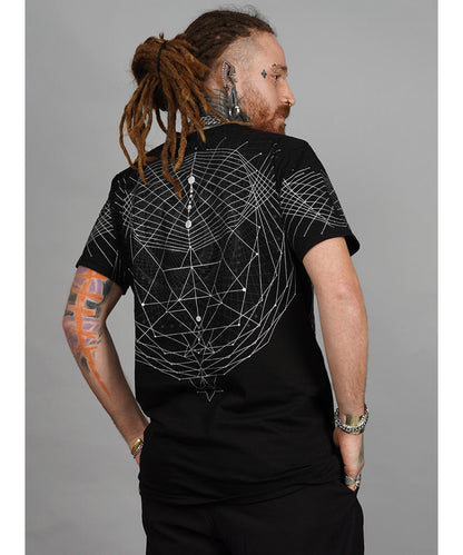 SPIRAL C T-Shirt In Black