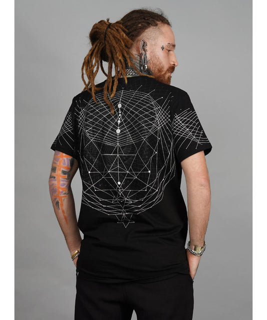 SPIRAL C T-Shirt In Black