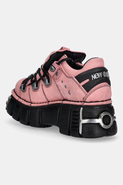 STATEMENT PLATFORM SHOE - PINK & BLACK