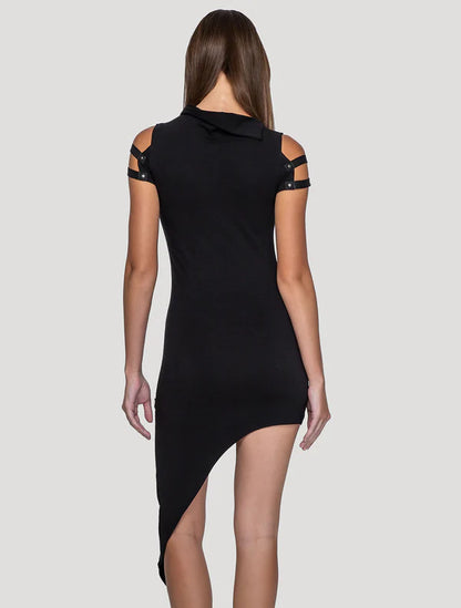 SLASHED Tunic In Black