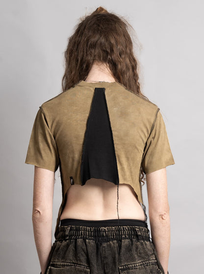 SONIC Crop Top Tie-Dye Stone