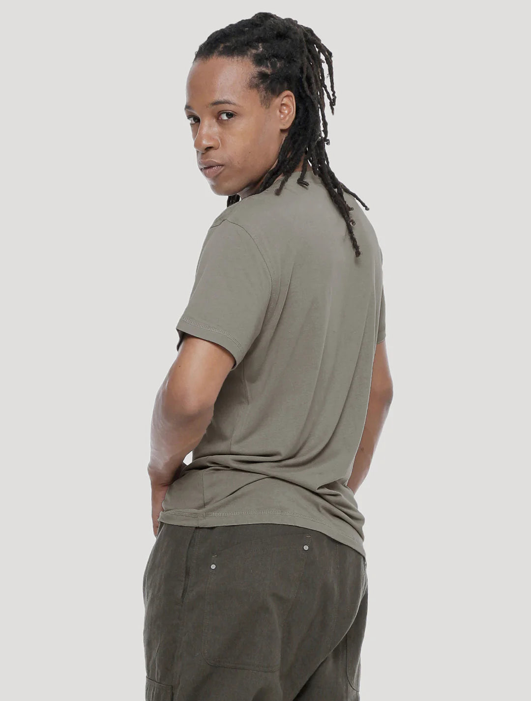 SLANTED RMX T-Shirt In Cement